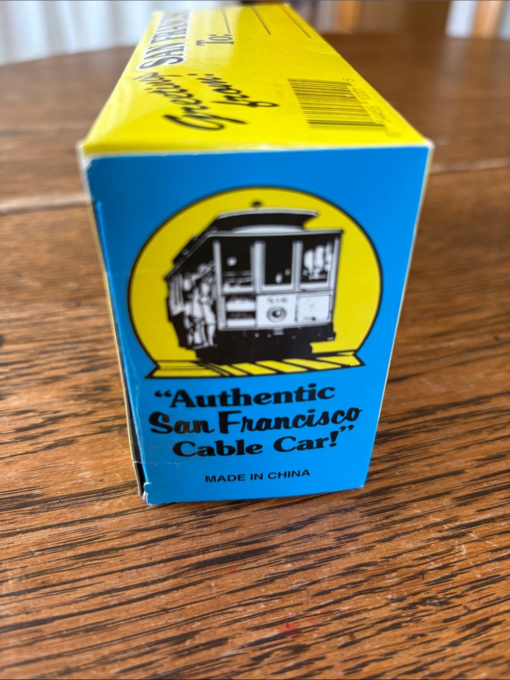 1984 San Francisco Bell Ringing Cable Car Metal NIB - Picture 7 of 7